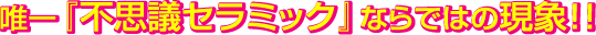 �s�v�c�Z���~�b�N�����̓���