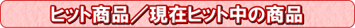 �q�b�g���i�^���݃q�b�g���̏��i